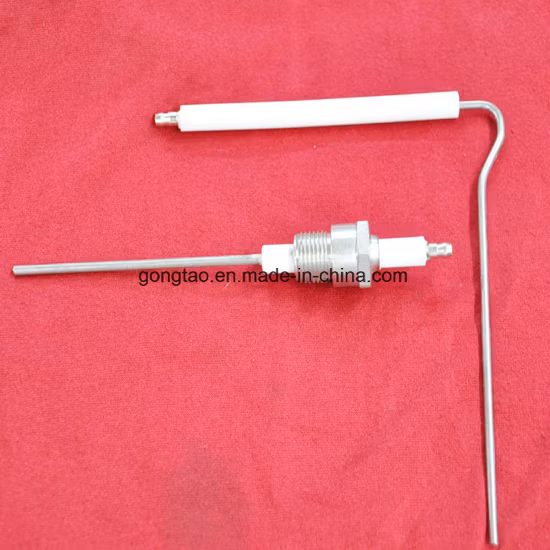 Elettrodo pilota per gas pilota in ceramica